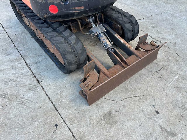 Kubota - 2016 - u17-3 - minigraafmachine - afbeelding 9 van  34