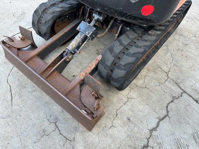 Kubota - 2016 - u17-3 - minigraafmachine - afbeelding 11 van  34