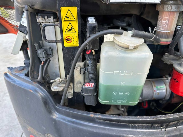 Kubota - 2016 - u17-3 - minigraafmachine - afbeelding 17 van  34