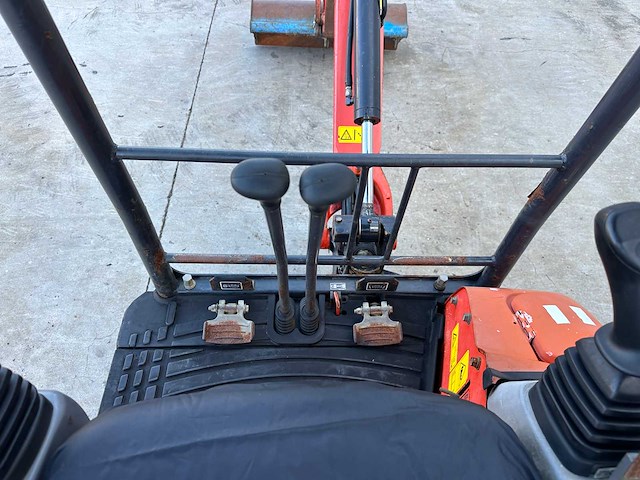 Kubota - 2016 - u17-3 - minigraafmachine - afbeelding 20 van  34