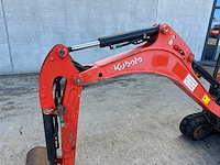 Kubota - 2016 - u17-3 - minigraafmachine - afbeelding 34 van  34