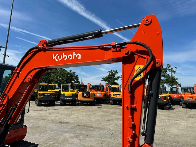 Kubota - 2017 - kx155-5 - midigraafmachine - afbeelding 4 van  46