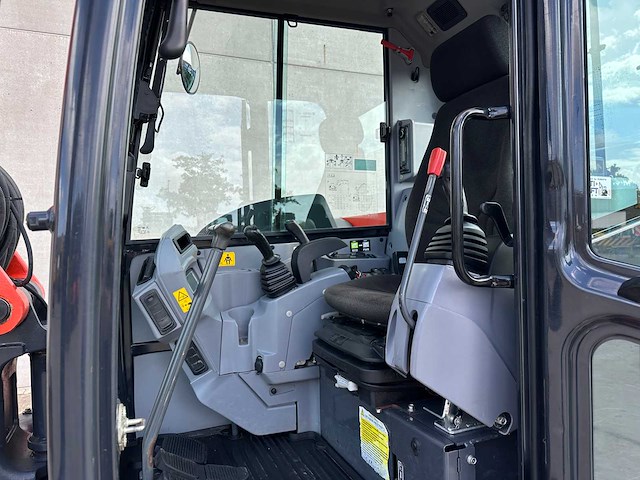 Kubota - 2018 - kx080 - midigraafmachine - afbeelding 17 van  50