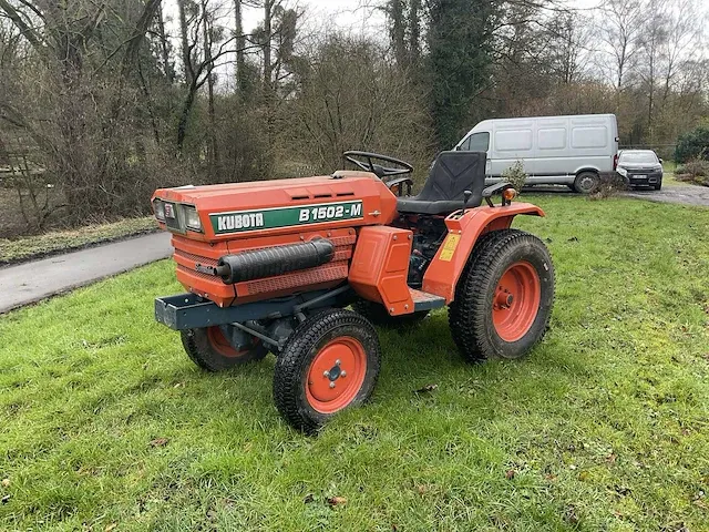 Kubota - b1502-m - 19pk 4x4 diesel tuinbouw tractor - 1980 - afbeelding 18 van  20