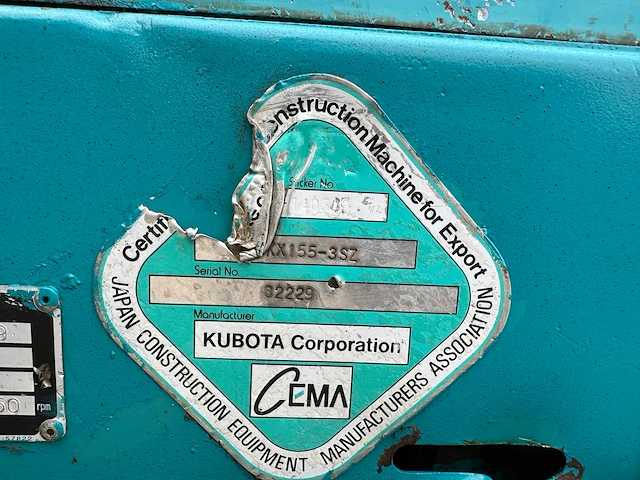 Kubota - kx155-3 - midigraafmachine - afbeelding 30 van  38
