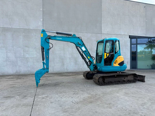 Kubota - kx161-3 - midi-excavator - afbeelding 1 van  47
