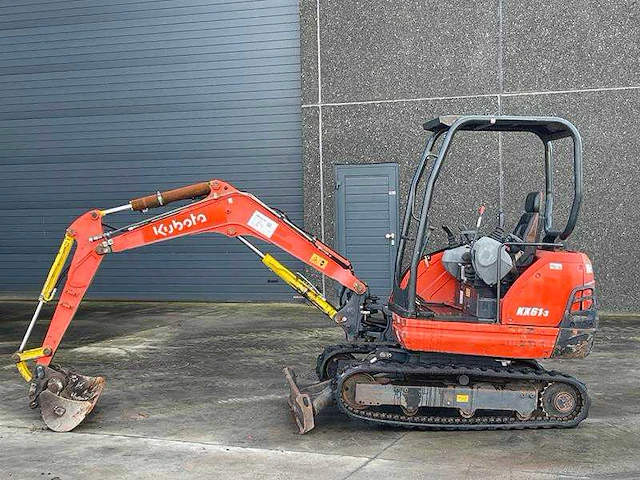 Kubota - kx61-3 - graafmachine - 2016 - afbeelding 1 van  34