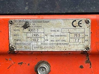 Kubota - kx61-3 - graafmachine - 2016 - afbeelding 16 van  34