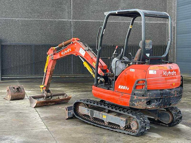 Kubota - kx61-3 - graafmachine - 2016 - afbeelding 12 van  34