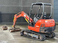 Kubota - kx61-3 - graafmachine - 2016 - afbeelding 12 van  34