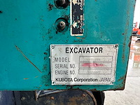 Kubota - rx-201 - midigraafmachine - afbeelding 24 van  30