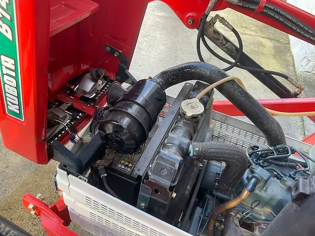 Kubota b1400d minitractor - afbeelding 4 van  12
