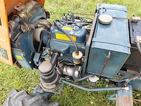 Kubota b6000 vierwielaangedreven minitractor met grondfrees - afbeelding 4 van  16