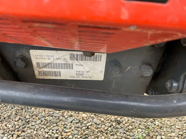 Kubota b6200 minitractor - afbeelding 9 van  24