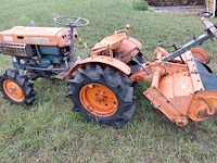 Kubota b7000 minitractor met grondfrees - afbeelding 1 van  17