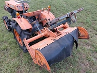 Kubota b7000 minitractor met grondfrees - afbeelding 12 van  17