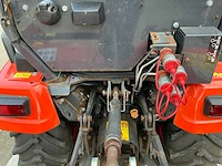Kubota bx261 minitractor 4x4 met frees en klepelmaaier - afbeelding 16 van  30