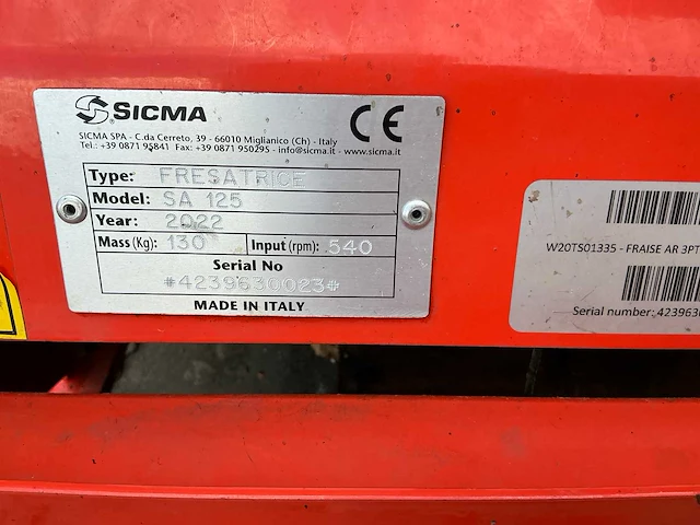Kubota bx261 minitractor 4x4 met frees en klepelmaaier - afbeelding 22 van  30