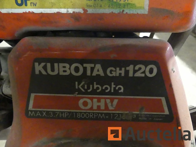 Kubota gh120 motor - afbeelding 7 van  8