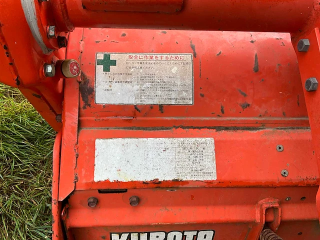 Kubota grondfrees - afbeelding 5 van  14