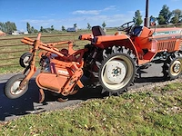 Kubota l1-18 vierwielaangedreven minitractor met grondfrees - afbeelding 12 van  18