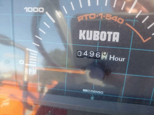 Kubota l1-18 vierwielaangedreven minitractor met grondfrees - afbeelding 16 van  18