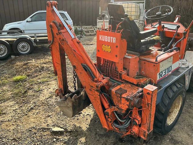 Kubota r310 met backhoe shovel - afbeelding 16 van  39