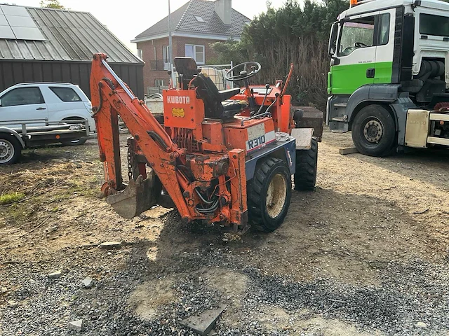 Kubota r310 met backhoe shovel - afbeelding 35 van  39