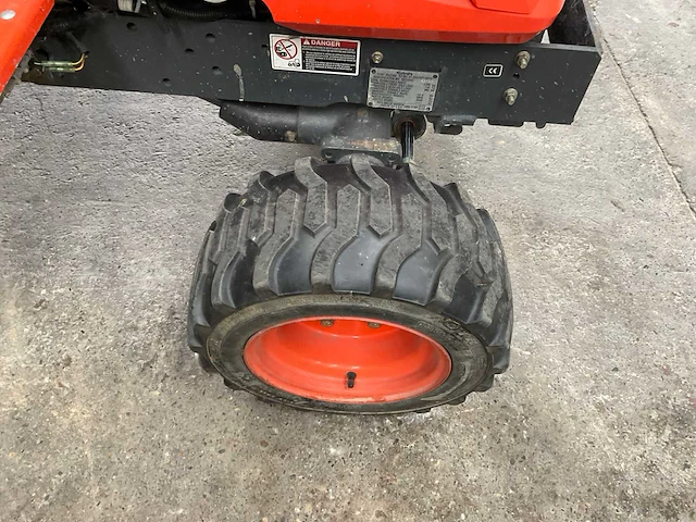 Kubota rx2350 minitractor - afbeelding 3 van  14