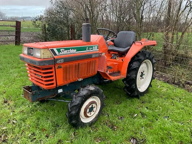 Kubota sunshine l1-18 minitractor - afbeelding 1 van  10