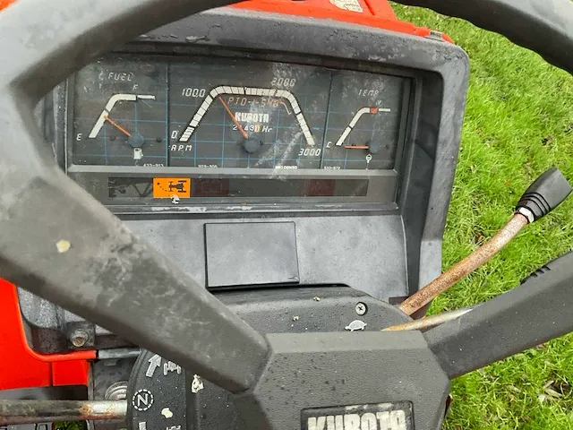 Kubota sunshine l1-205 minitractor - afbeelding 2 van  10