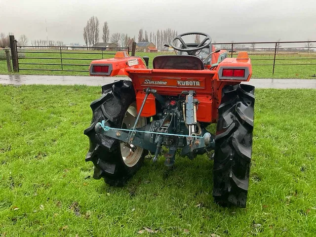 Kubota sunshine l1-205 minitractor - afbeelding 6 van  10