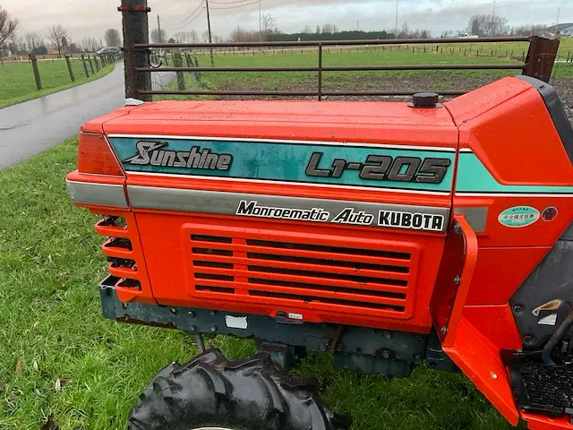 Kubota sunshine l1-205 minitractor - afbeelding 9 van  10