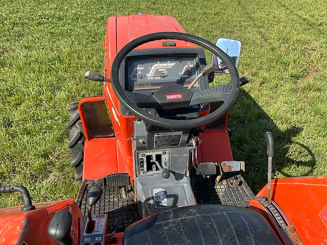 Kubota sunshine l1-215d minitractor met grondfrees - afbeelding 5 van  23