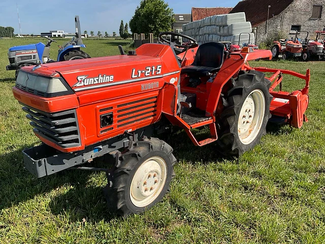 Kubota sunshine l1-215d minitractor met grondfrees - afbeelding 1 van  23