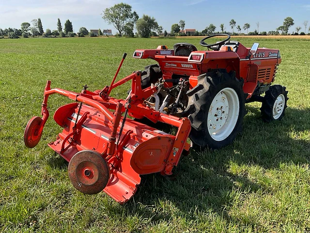 Kubota sunshine l1-215d minitractor met grondfrees - afbeelding 19 van  23