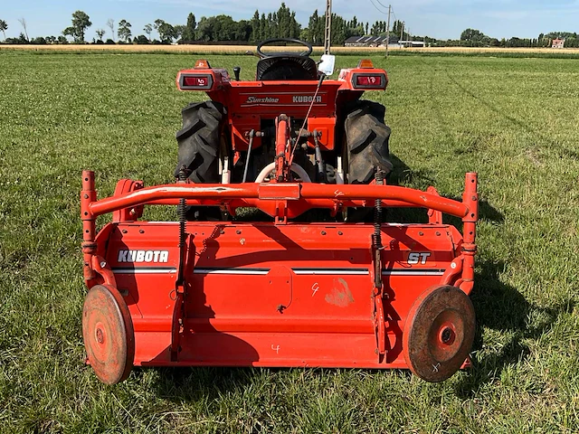 Kubota sunshine l1-215d minitractor met grondfrees - afbeelding 20 van  23
