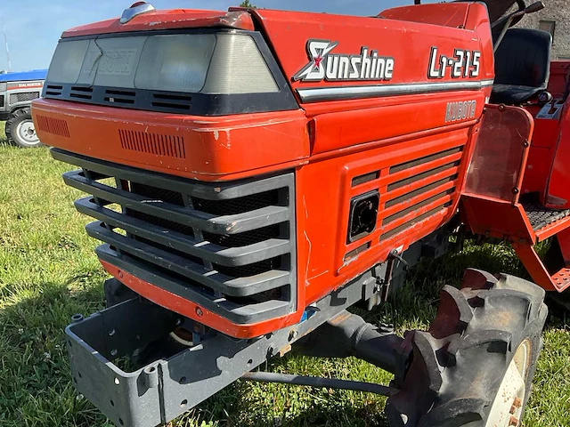 Kubota sunshine l1-215d minitractor met grondfrees - afbeelding 23 van  23