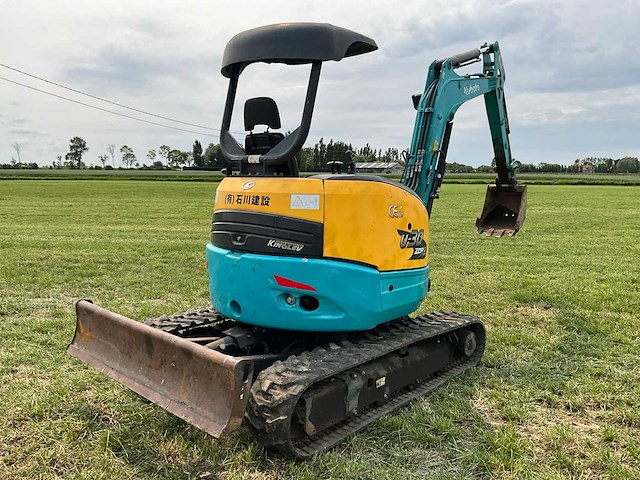 Kubota u-30-5 midi rupsgraafmachine - afbeelding 19 van  23