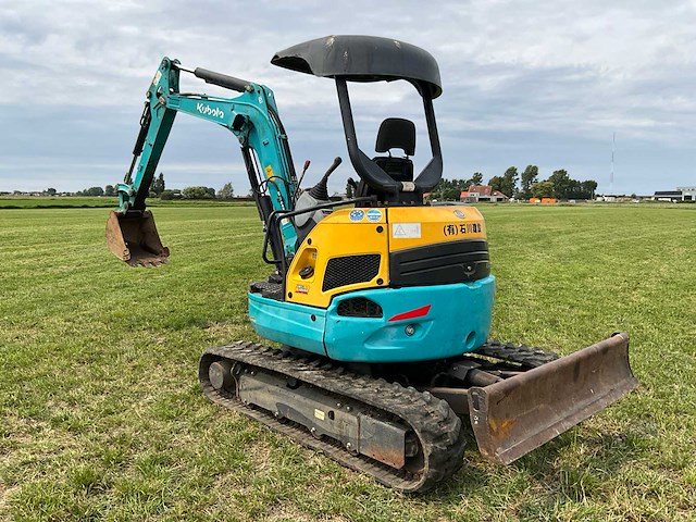 Kubota u-30-5 midi rupsgraafmachine - afbeelding 21 van  23