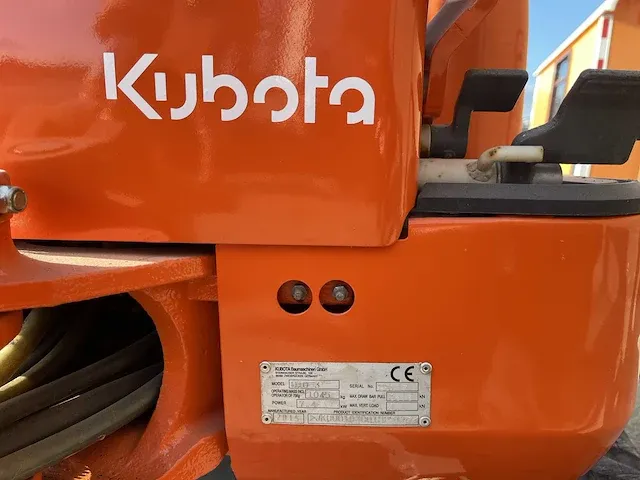 Kubota u10-3 - 2015 - afbeelding 5 van  13