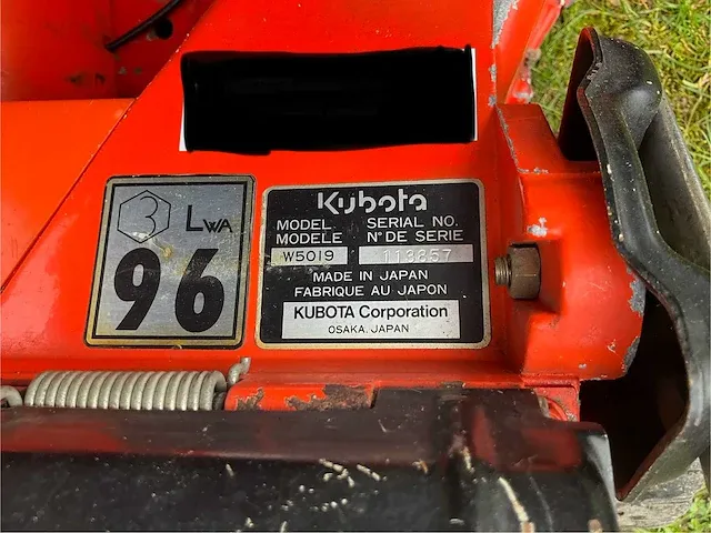 Kubota w5019 grasmaaier - afbeelding 3 van  11