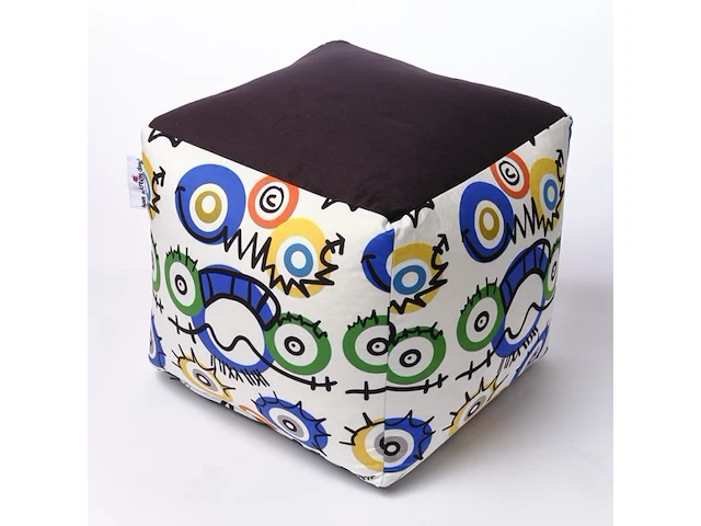 Kubus - zitkubus - 45 x 45 x 45 cm. - wasbaar - ook voor outdoor - ojos - afbeelding 1 van  1