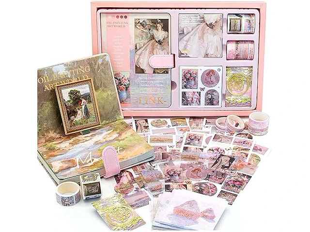 Kueohse esthetische scrapbook-kit - afbeelding 1 van  4