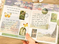 Kueohse esthetische scrapbook-kit - afbeelding 2 van  4