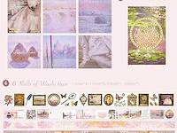 Kueohse esthetische scrapbook-kit - afbeelding 4 van  4