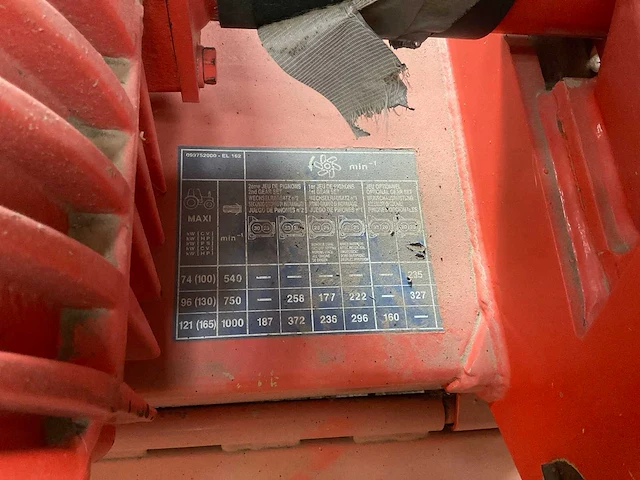 Kuhn el162-300 frees - afbeelding 8 van  9