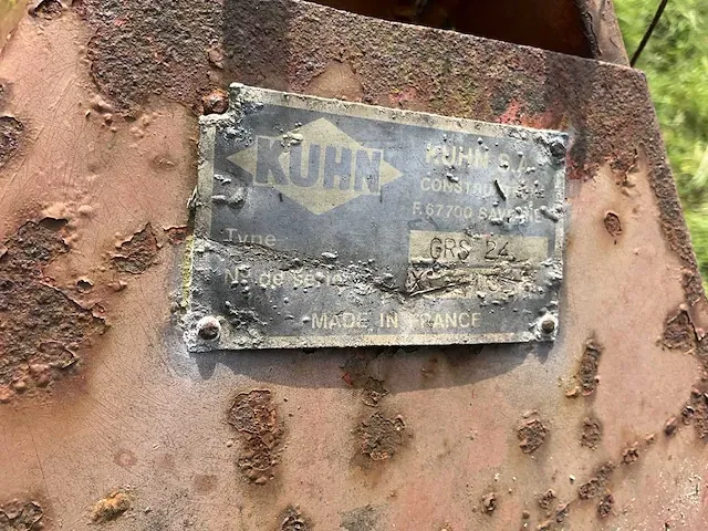 Kuhn grs24 cirkelhark - afbeelding 6 van  15