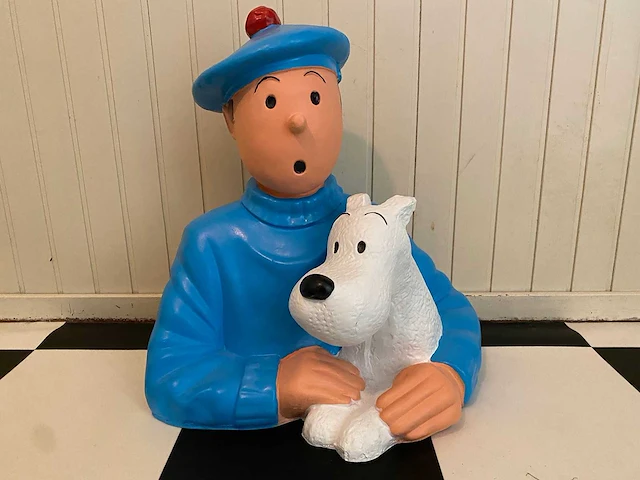 Kuifje - decorfiguur - afbeelding 1 van  2