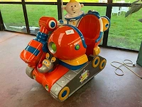 Kuifje astronout - kiddy ride - decorationmaterial - afbeelding 1 van  5